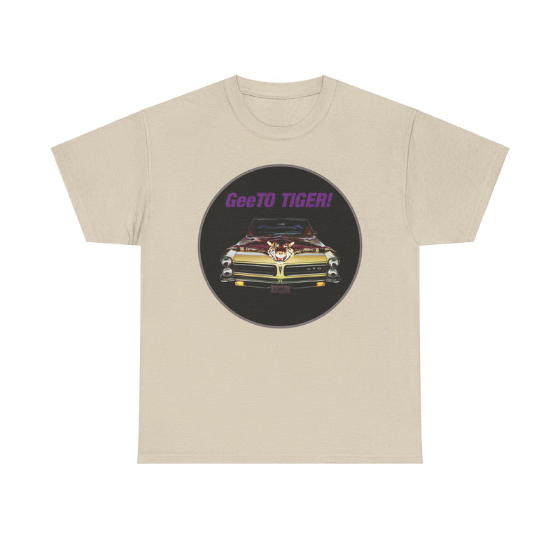 Load image into Gallery viewer, GeeTO Tuger 1965 Pontiac GTO Car T-shirt