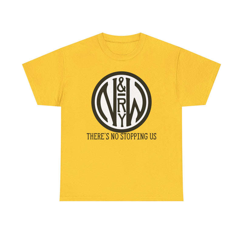 Load image into Gallery viewer, Norfolk Western There's No Stopping Us Railroad Logo T-Shirt