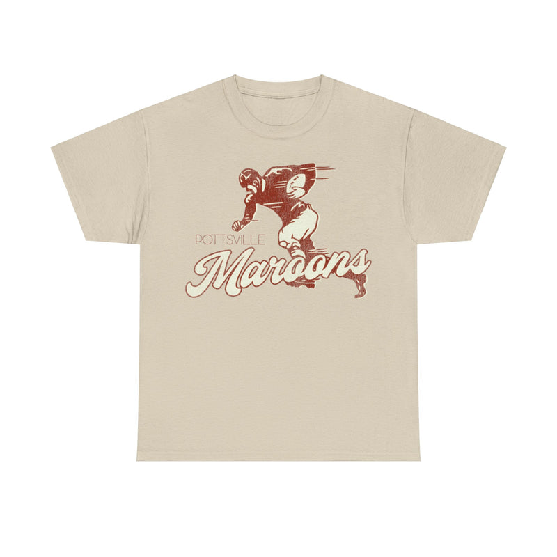 Load image into Gallery viewer, Pottsville Maroons Retro Nostalgic Football T-shirt