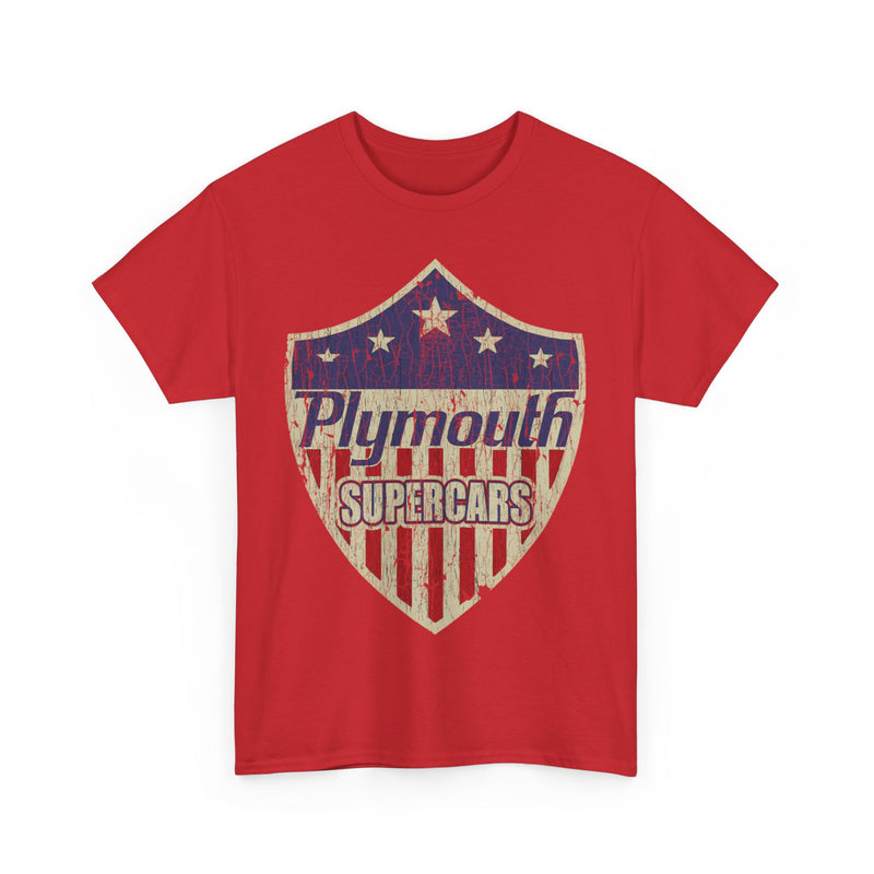 Load image into Gallery viewer, Plymouth Supercars Logo Nostalgic Car T-shirt