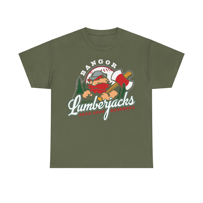 Load image into Gallery viewer, Bangor Lumberjacks Maine Baseball Team T-shirt