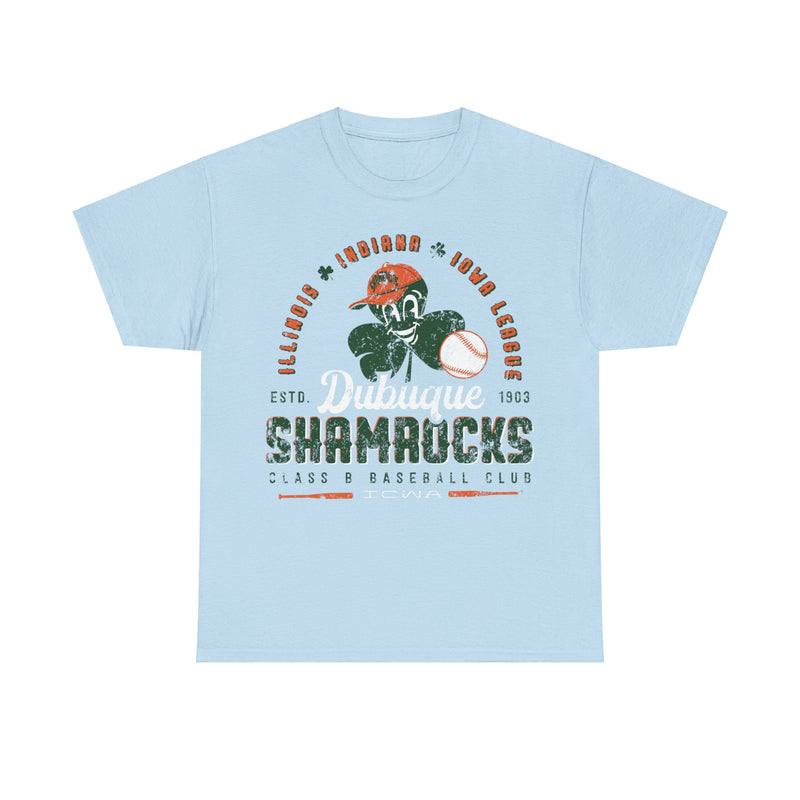 Load image into Gallery viewer, Dubuque Shamrocks Est 1903 Iowa Baseball T-shirt