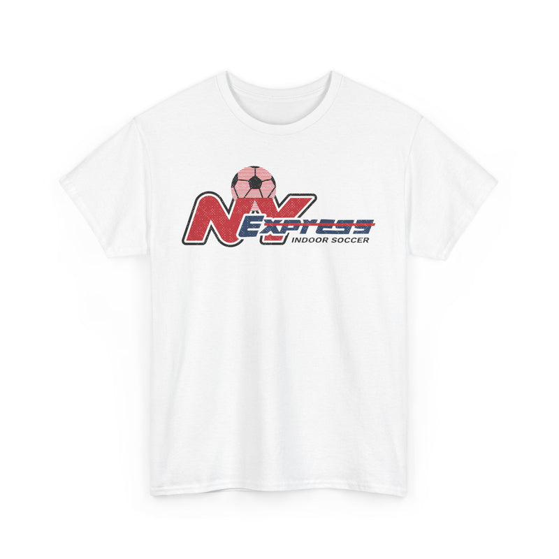 Load image into Gallery viewer, New York Express Major Indoor Soccer League 1986-1987 T-shirt