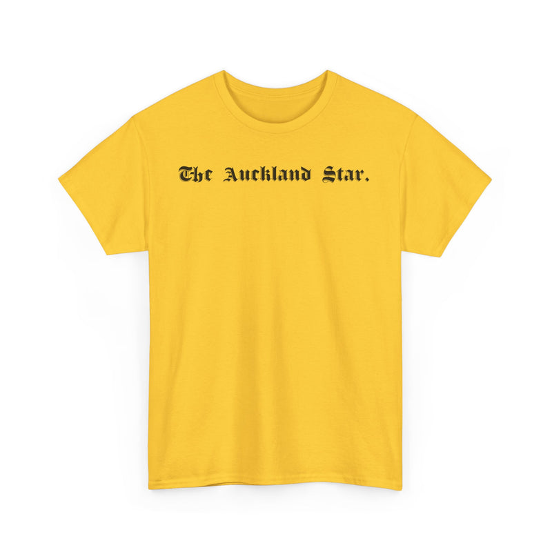 Load image into Gallery viewer, The Auckland Star Vintage Newspaper Logo New Zealand T-Shirt