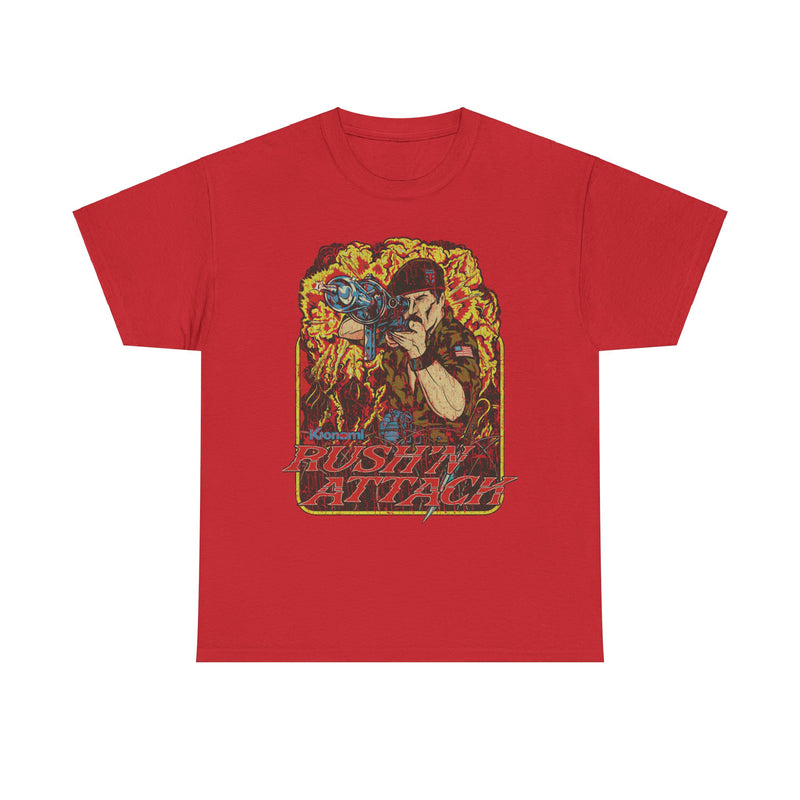 Load image into Gallery viewer, Rushn Attack 1985 Konami Video Game T-shirt