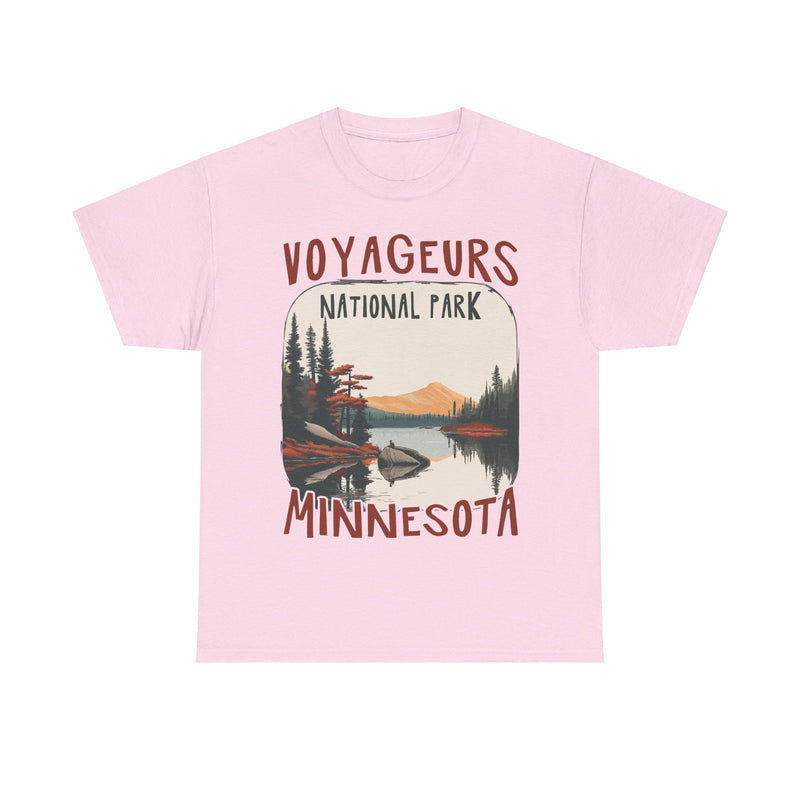 Load image into Gallery viewer, Voyageurs National Park Minnesota Poster Print T-shirt