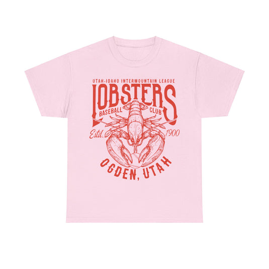 Ogden Lobsters Est 1900 Utah Baseball Team T-shirt