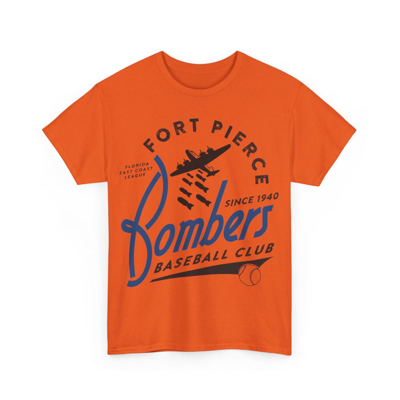 Load image into Gallery viewer, Fort Pierce Bombers Est 1940 Florida Baseball T-shirt