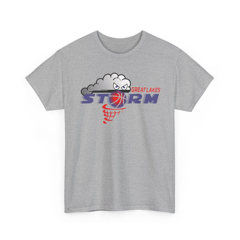 Load image into Gallery viewer, Great Lakes Storm Michigan CBA Basketball 2002-2005 T-shirt