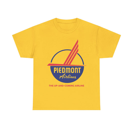 Piedmont Airlines Red White Blue Wing Up And Coming T-shirt