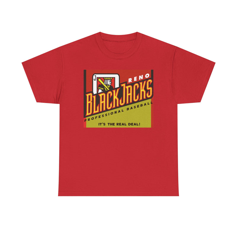 Load image into Gallery viewer, Reno Blackjacks Nevada Baseball 1999 T-shirt