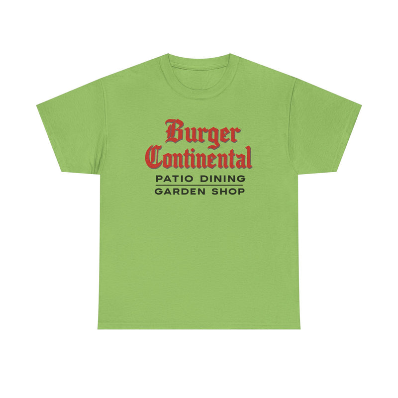 Load image into Gallery viewer, Burger Continental T-Shirt - Casual Dining Industry Defunct Logo Tee