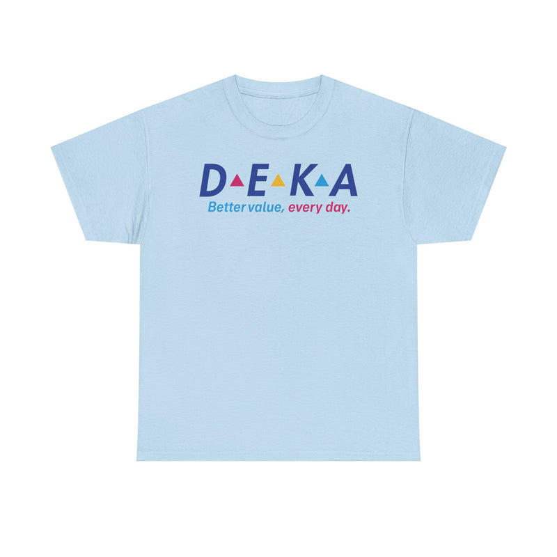 Load image into Gallery viewer, DEKA Better Value Every Day Vintage Logo T-Shirt