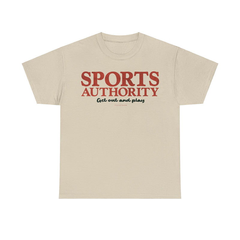 Load image into Gallery viewer, Sports Authority Retail Store Get Out and Play Retro Throwback Logo T-shirt