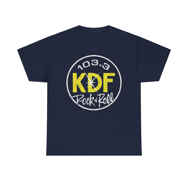 Load image into Gallery viewer, KDF 103 Pure Rock 1970 Radio Station Nostalgic T-shirt