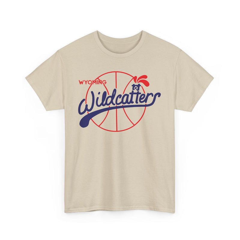 Load image into Gallery viewer, Wyoming Wildcatters Basketball 1982-1988 Continental Association T-shirt
