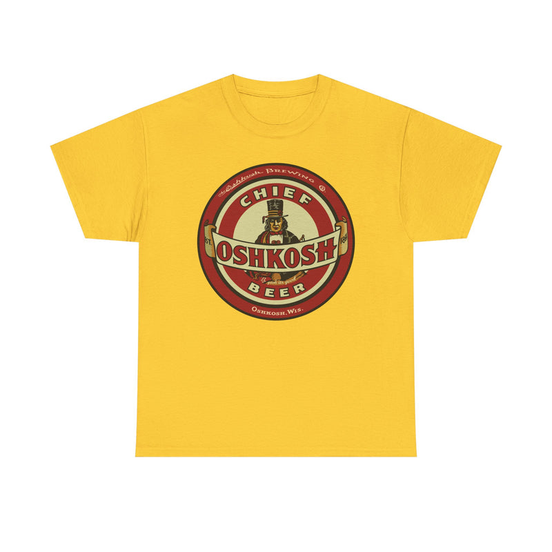 Load image into Gallery viewer, Oshkosh Beer Chief Logo Brewing Co Wisconsin T-Shirt