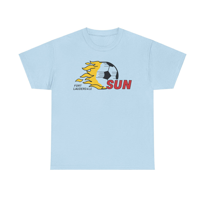 Load image into Gallery viewer, Fort Lauderdale Sun United Soccer League 1984 Logo T-shirt