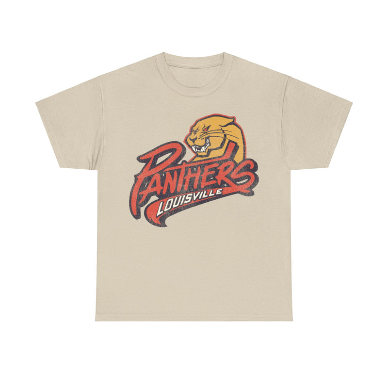 Load image into Gallery viewer, Louisville Panthers Hockey Team Nostalgic Logo T-shirt