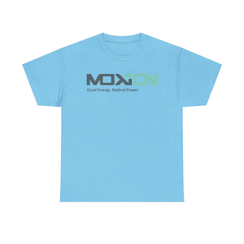 Load image into Gallery viewer, Moxion Power T-Shirt Defunct Energy Company Bankrupt Logo Tee