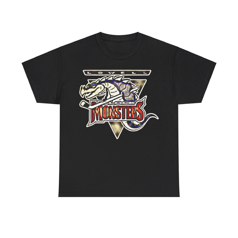Load image into Gallery viewer, Lowell Lock Monsters Massachusetts Hockey Team T-shirt