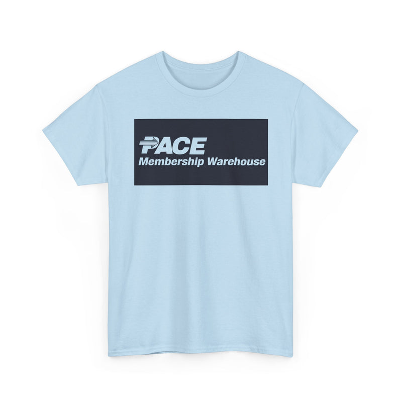 Load image into Gallery viewer, PACE Membership Warehouse Club Navy Blue Logo Bulk Shopping Nostalgic T-shirt