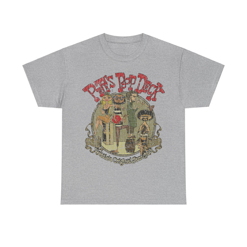 Load image into Gallery viewer, Petes Poop Deck 1957 Seattle Nightclub T-shirt