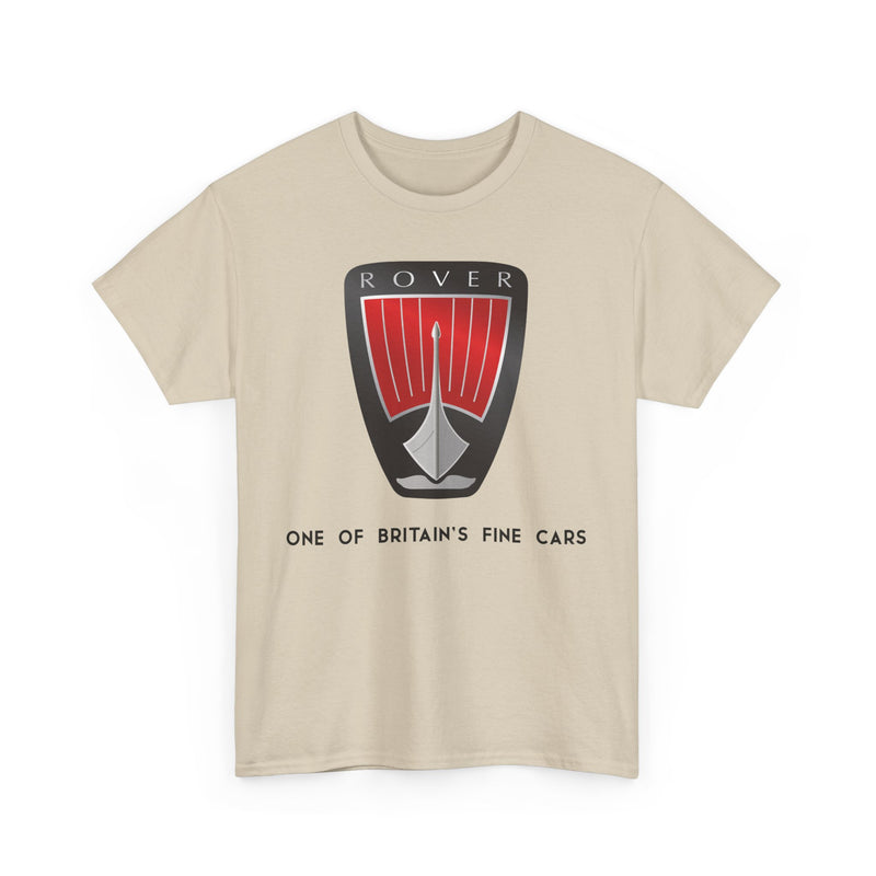 Load image into Gallery viewer, Rover One of Britain's Fine Cars Red Shield Logo Classic T-shirt