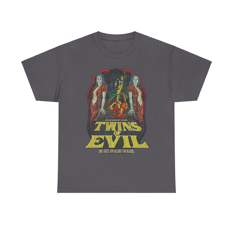 Load image into Gallery viewer, Twins of Evil 1971 Vampire Horror Movie T-shirt