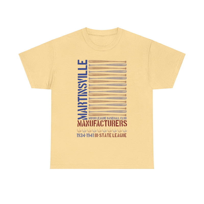 Load image into Gallery viewer, Martinsville Manufacturers Est 1934 Virginia Baseball T-shirt