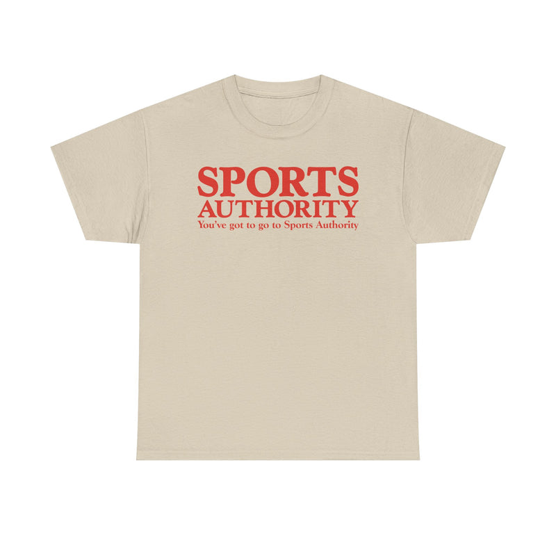 Load image into Gallery viewer, Sports Authority You've Got to Go Red Logo Athletic Sporting Goods T-shirt