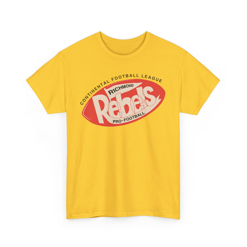 Load image into Gallery viewer, Richmond Rebels Virginia 1964-1966 Football T-shirt