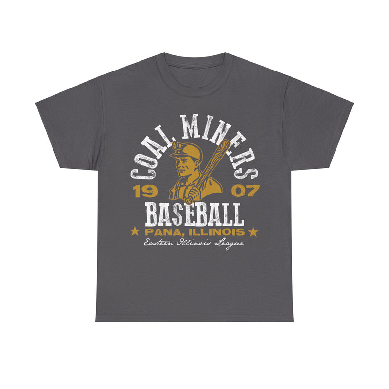 Load image into Gallery viewer, Pana Coal Miners Est 1907 Illinois Baseball T-shirt