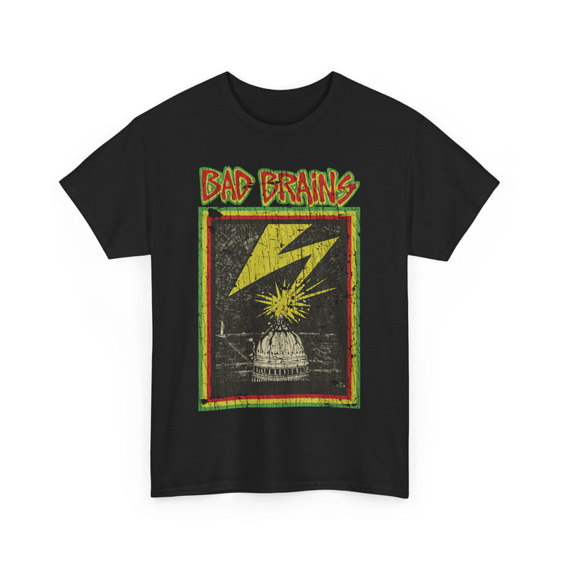 Load image into Gallery viewer, The Yellow Tape 1982 Bad Brains Punk Rock Band T-shirt
