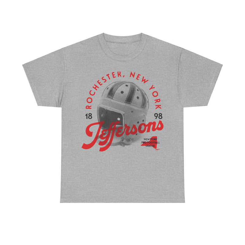 Load image into Gallery viewer, Rochester Jeffersons Est 1898 New York Football Team T-shirt