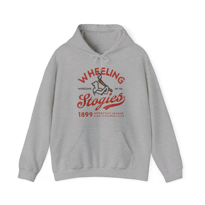 Load image into Gallery viewer, Wheeling Stogies West Virginia Nostalgic Retro Baseball Pullover Hoody