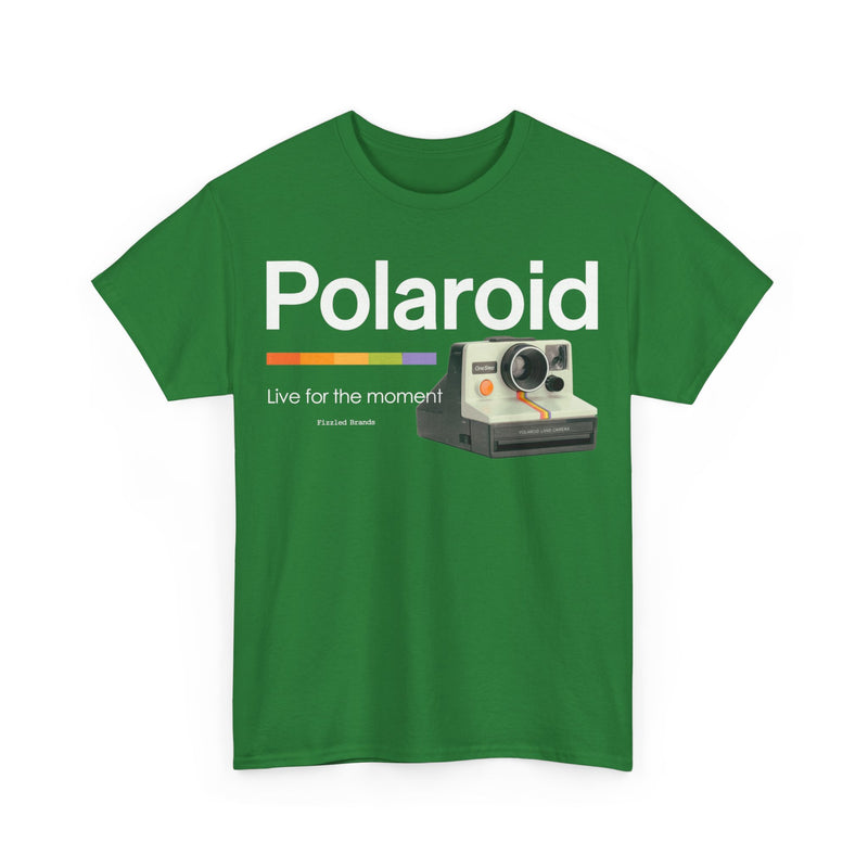 Load image into Gallery viewer, Polaroid "Live for the Moment" Commemorative T-Shirt