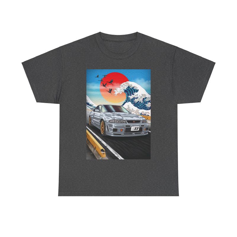 Load image into Gallery viewer, Nissan Skyline GT-R R33 Car T-shirt