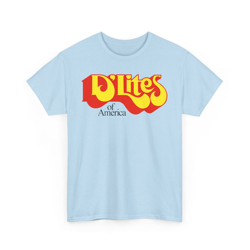 Load image into Gallery viewer, D'Lites of America Vintage Fast Food Logo Chain Restaurant T-Shirt