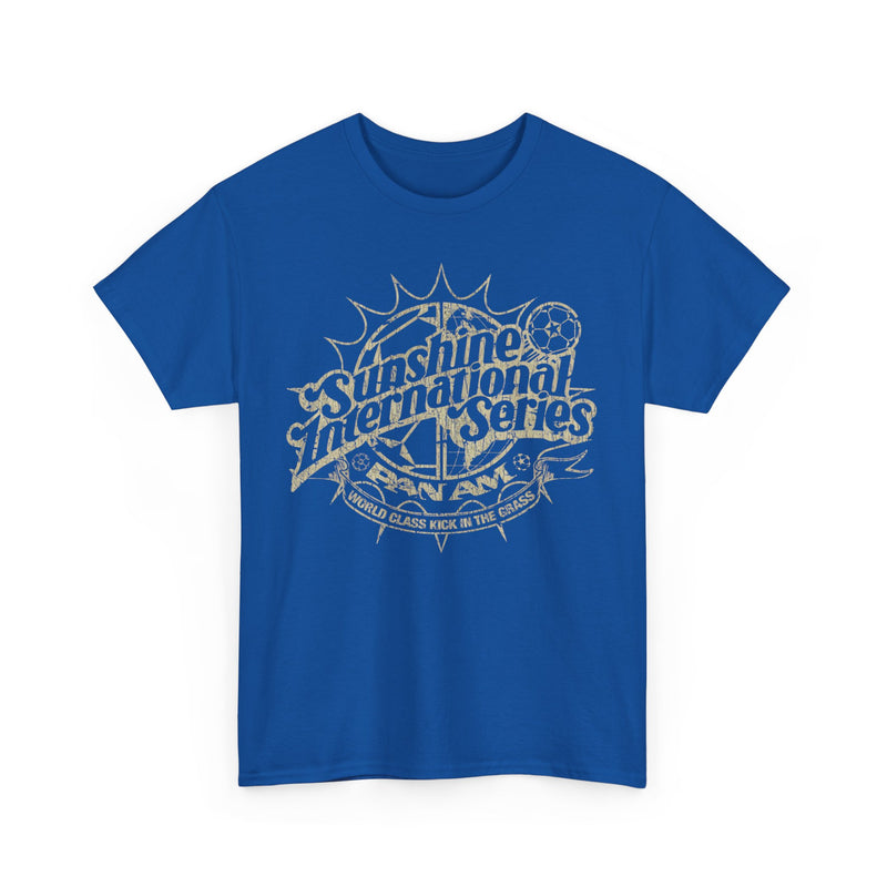 Load image into Gallery viewer, Sunshine International Series 1982 Pan Am Soccer T-shirt