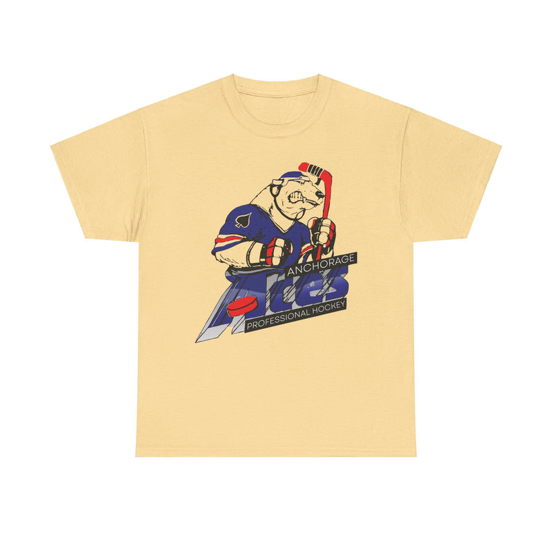 Load image into Gallery viewer, Anchorage Aces Mascot Logo Hockey Team Logo T-shirt