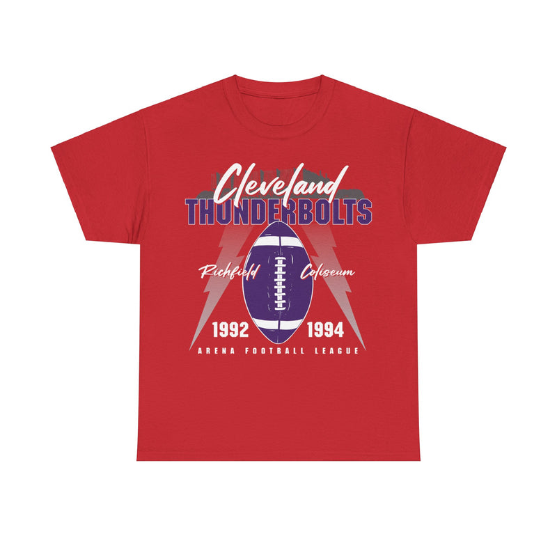 Load image into Gallery viewer, Cleveland Thunderbolts Ohio Est 1992 Football T-shirt