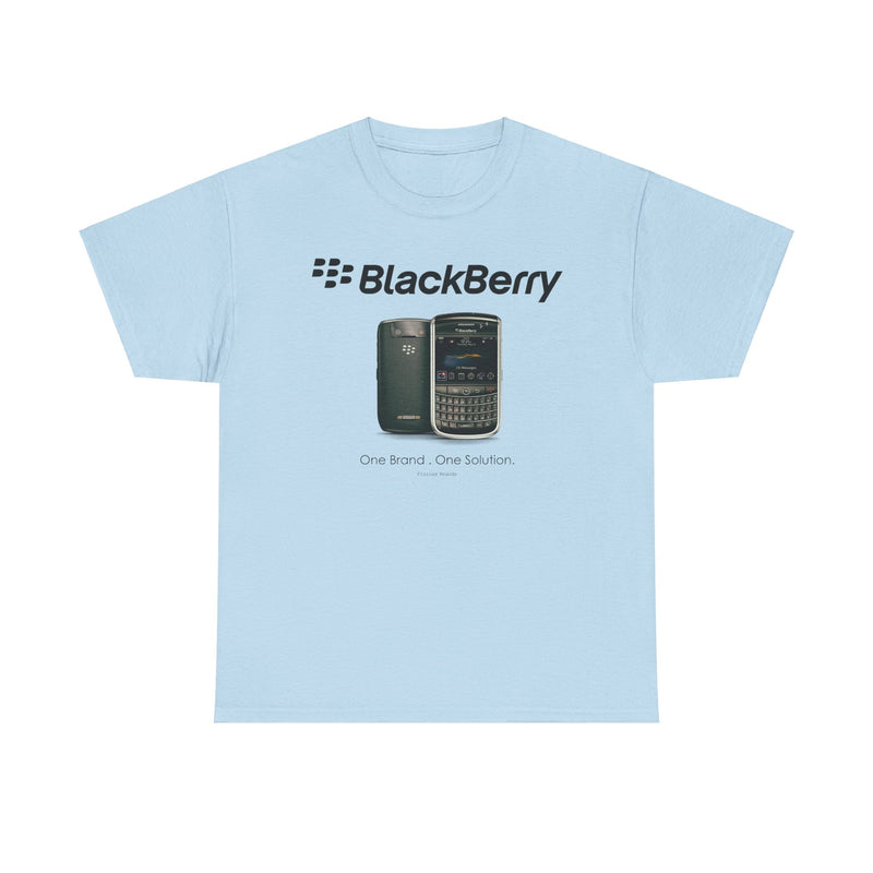 Load image into Gallery viewer, Blackberry Cell Phone One Brand One Solution Nostalgic Logo T-shirt