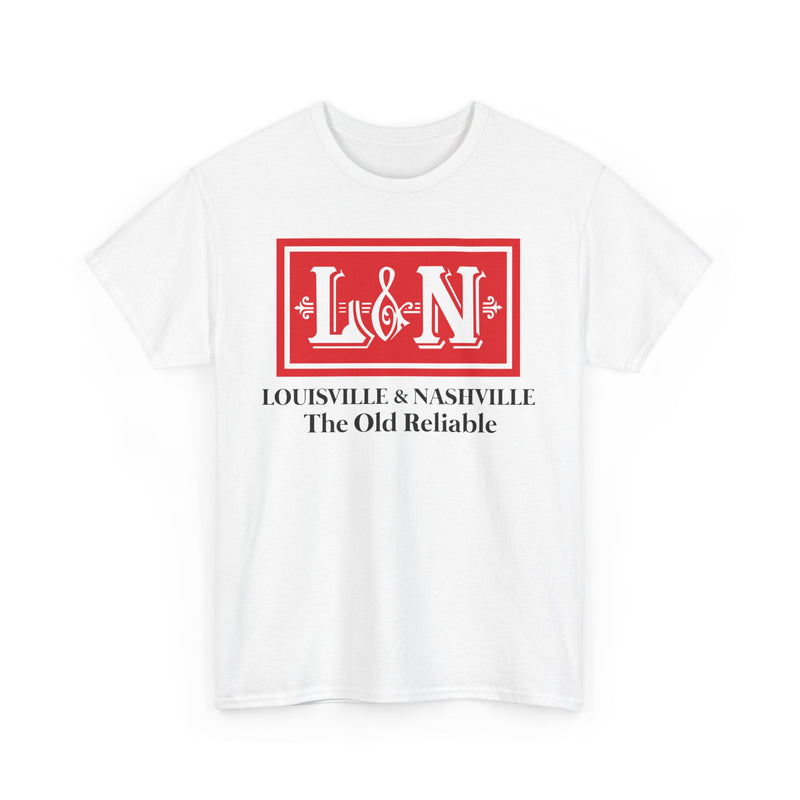 Load image into Gallery viewer, Louisville Nashville Old Reliable Railroad Vintage Train Logo T-Shirt