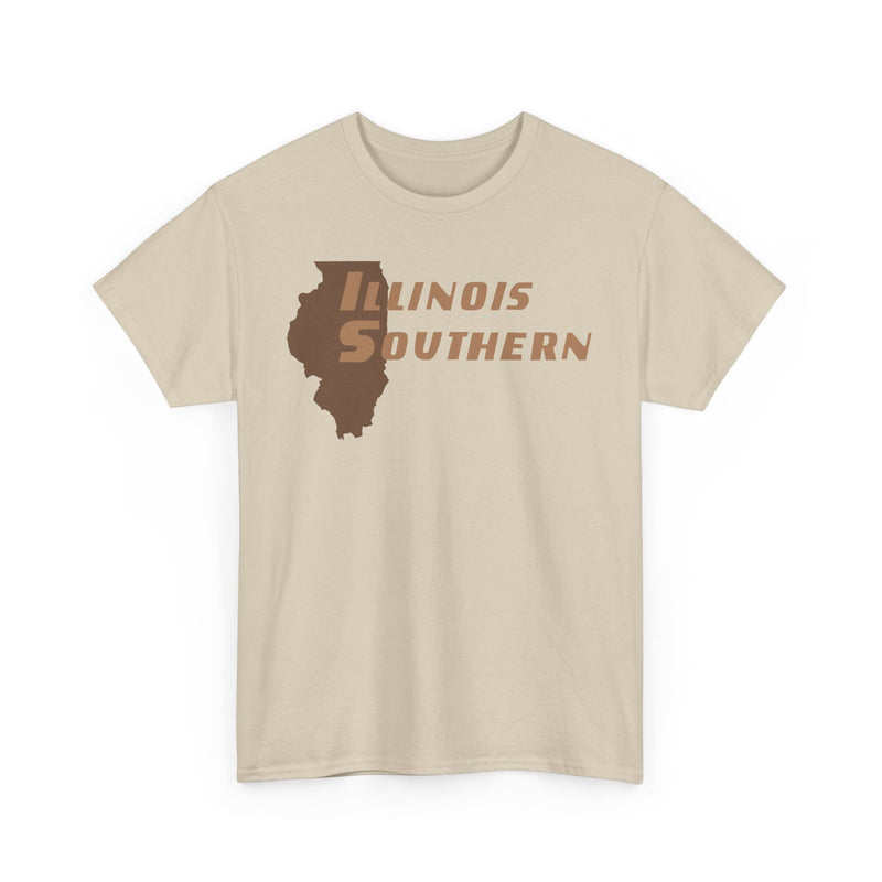 Load image into Gallery viewer, Illinois Southern Railroad Vintage Train Railway Logo T-Shirt