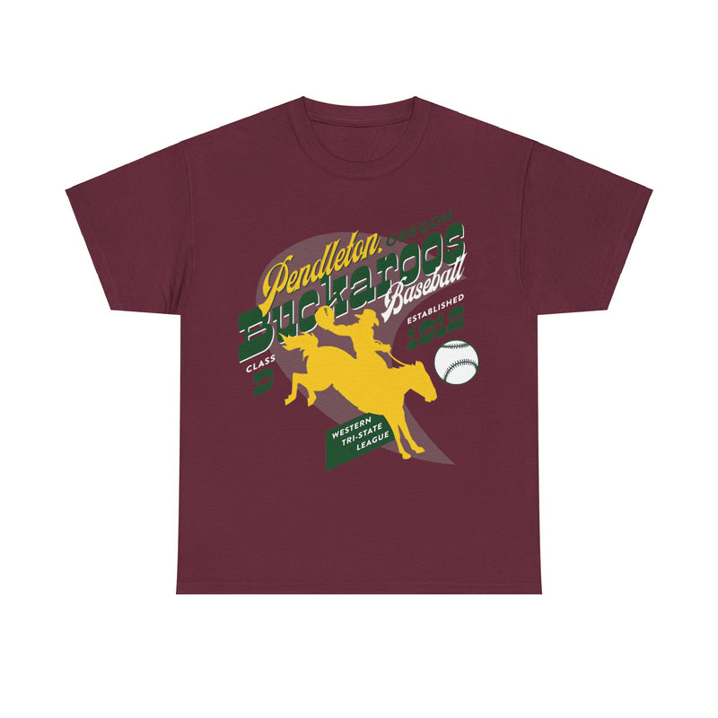 Load image into Gallery viewer, Pendleton Buckaroos Est 1912 Oregon Baseball T-shirt