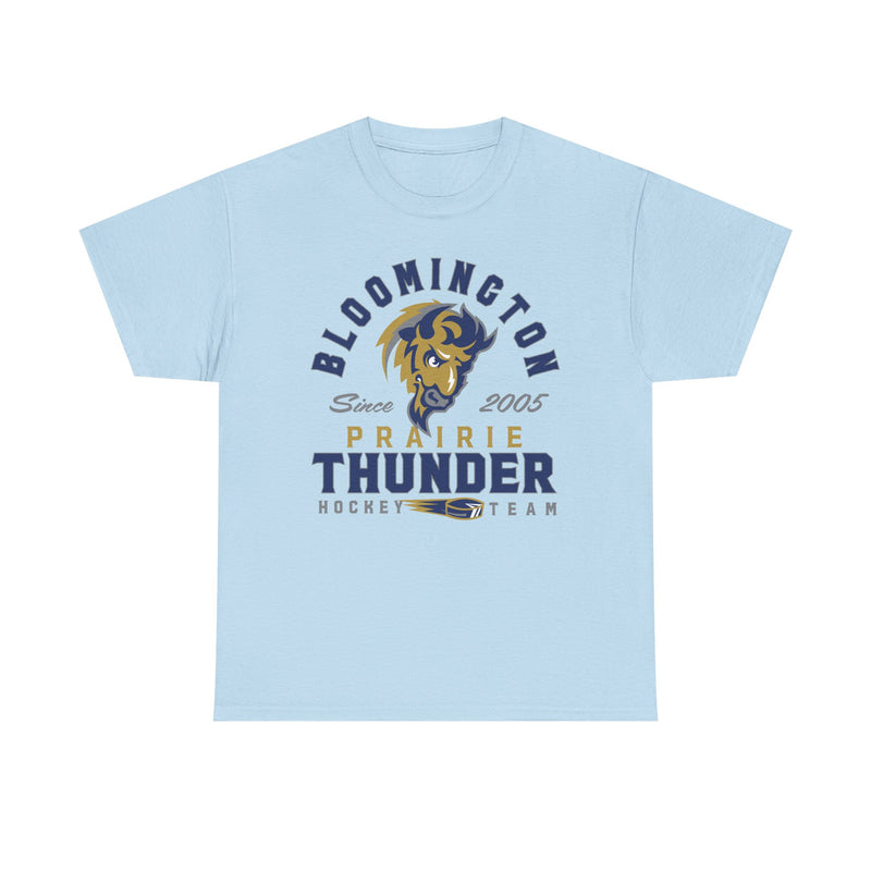 Load image into Gallery viewer, Bloomington Prairie Thunder Est 2005 Illinois Hockey Team T-shirt