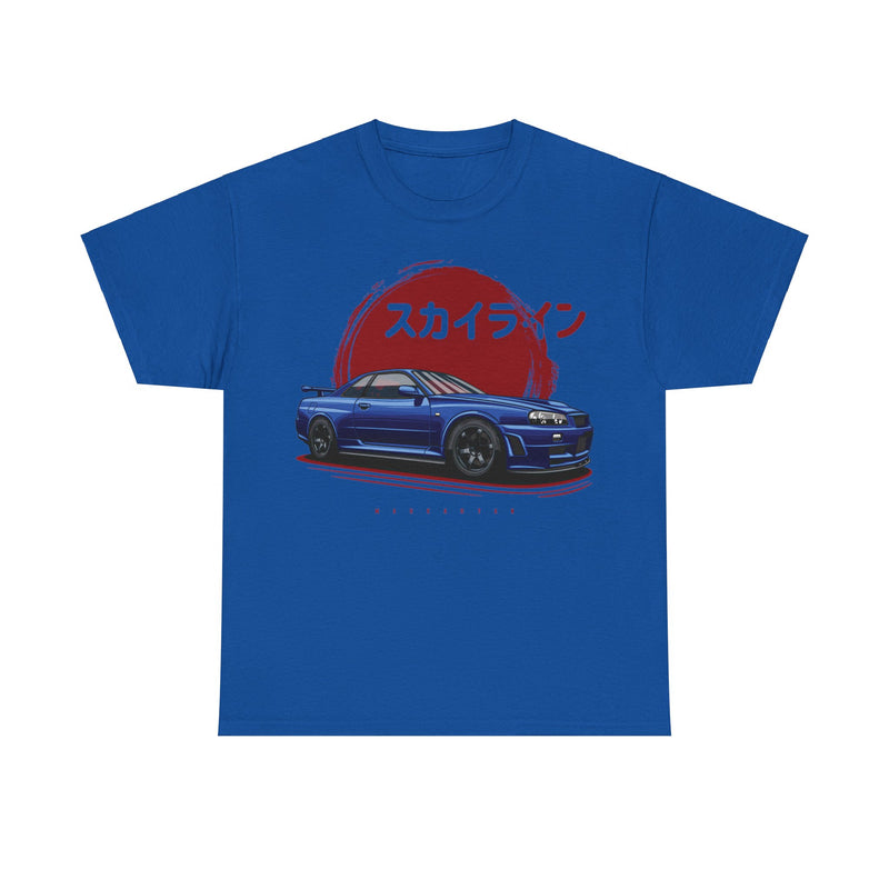 Load image into Gallery viewer, Nissan Skyline R34 GT-R Car T-shirt