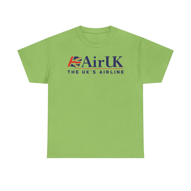 Load image into Gallery viewer, Air UK Leisure Leisure Without Compromise Vintage Airline Logo Aviation T-shirt