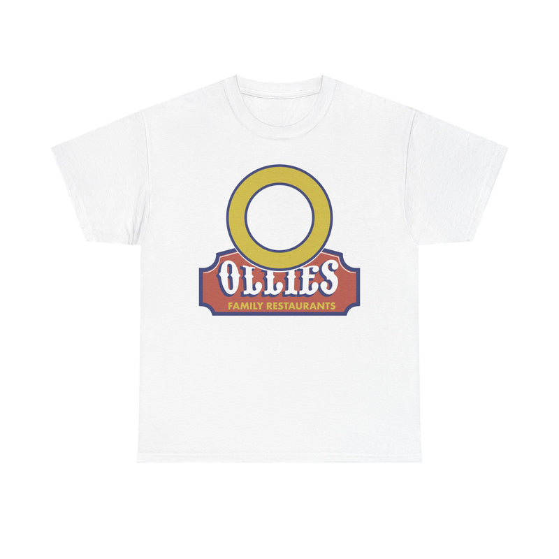 Load image into Gallery viewer, Ollies Family Restaurants Vintage Logo Defunct Restaurant Chain T-Shirt